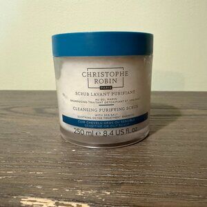 Christophe Robin~Cleansing Purifying Scalp Scrub Sea Salt~250ml / 8.4 fl oz